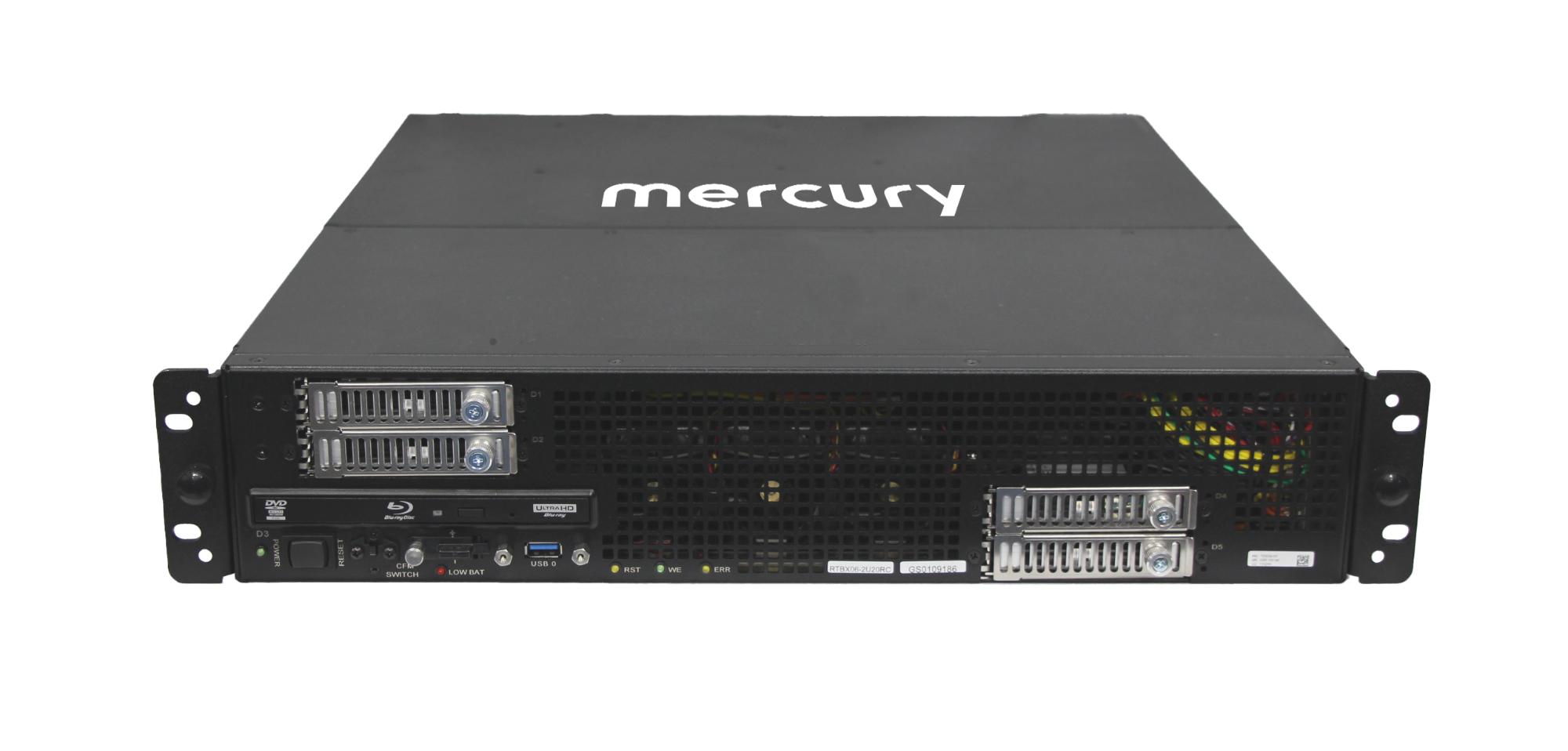 RTBX06 Rugged Trusted BuiltSECURE Servers by Mercury